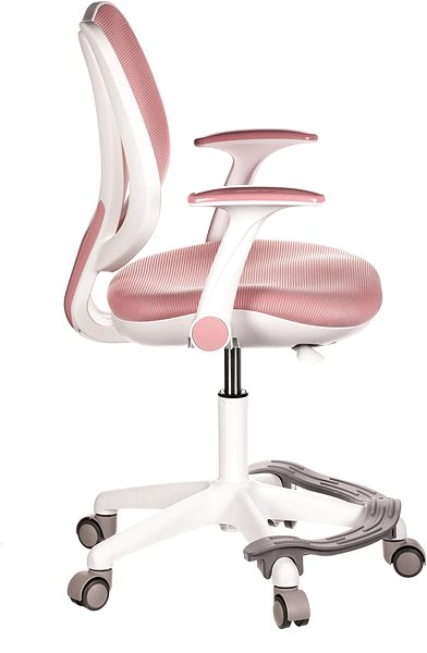 HOMEPRO Cambria Children's Desk Chair, Pink Mesh.