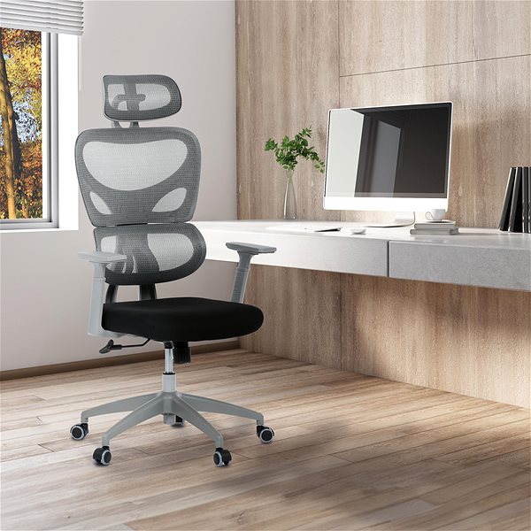 Office Chair HOMEPRO KA-K2081 GREY, grey ...