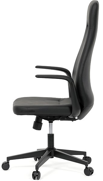 HOMEPRO Talia office chair, black eco-leather.