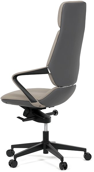 HOMEPRO Thorin office chair, grey eco-leather.