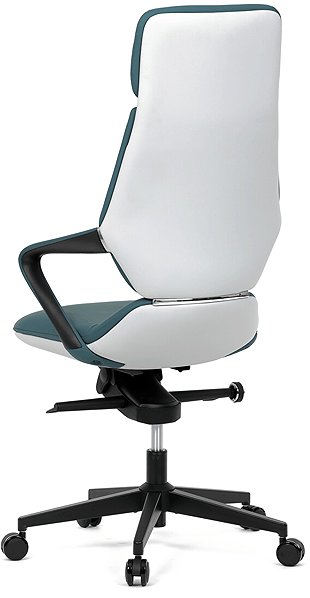 HOMEPRO Thorin office chair, green eco-leather.