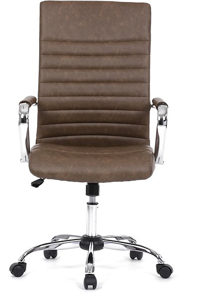 Office Chair HOMEPRO KA-V307 BR, brown eco-leather ...