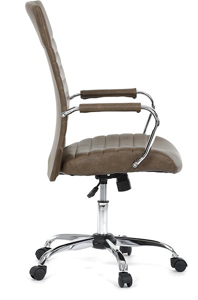 Office Chair HOMEPRO KA-V307 BR, brown eco-leather ...
