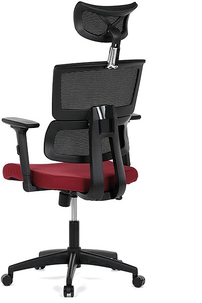 Bürostuhl HOMEPRO Belmor bordeauxfarben ...