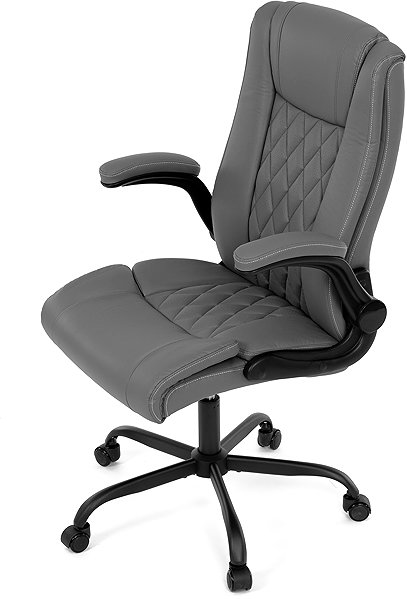 Office Armchair HOMEPRO Yasmer grey ...