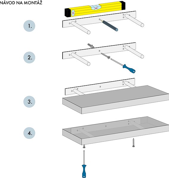 Police Alexia wenge 120 shelf Features/technology