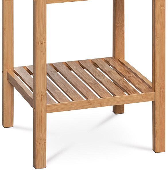 Shelving Unit Bamboo shelf Jonas, 5 shelves 140 x 37 x 33 cm Features/technology