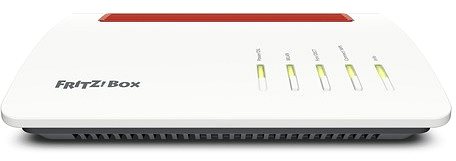 WLAN Router AVM FRITZ! Box WLAN 7590 AX A-CH Vorderseite - 3D