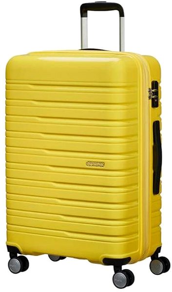 American Tourister Flashline Pop Spinner 67 EXP Lemon Yellow .