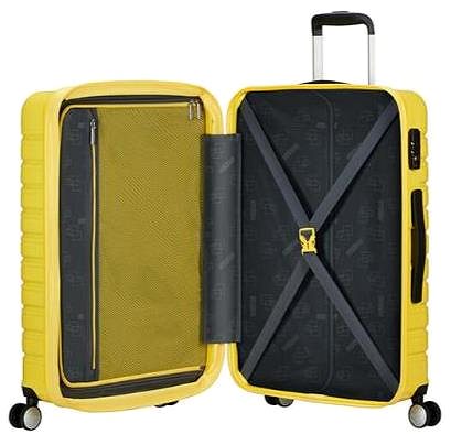 American Tourister Flashline Pop Spinner 67 EXP Lemon Yellow .