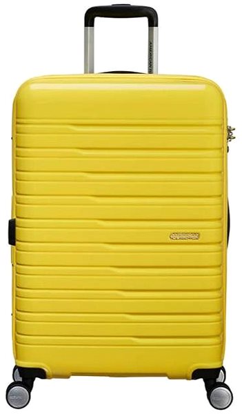 American Tourister Flashline Pop Spinner 67 EXP Lemon Yellow .