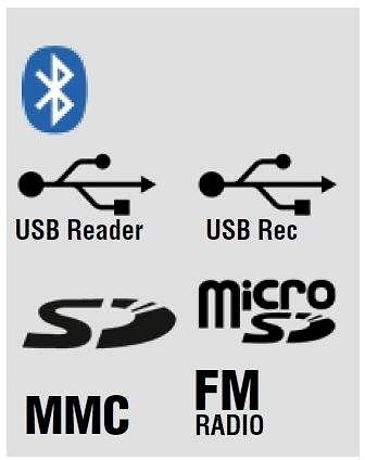 Speaker AudioDesign M2 15W/L Connectivity (ports)