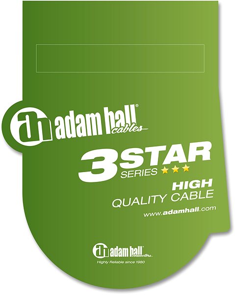 AUX Cable Adam Hall 3 STAR BVV 0015 SET Packaging/box
