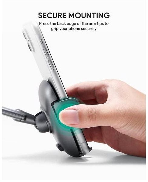 Držiak na mobil AUKEY HD-C50 Car Phone Holder Dashboard HD C50 Black Vlastnosti/technológia