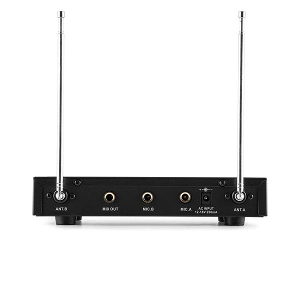 Mikrofon Auna VHF-2-HS Headset Csatlakozási lehetőségek (portok)