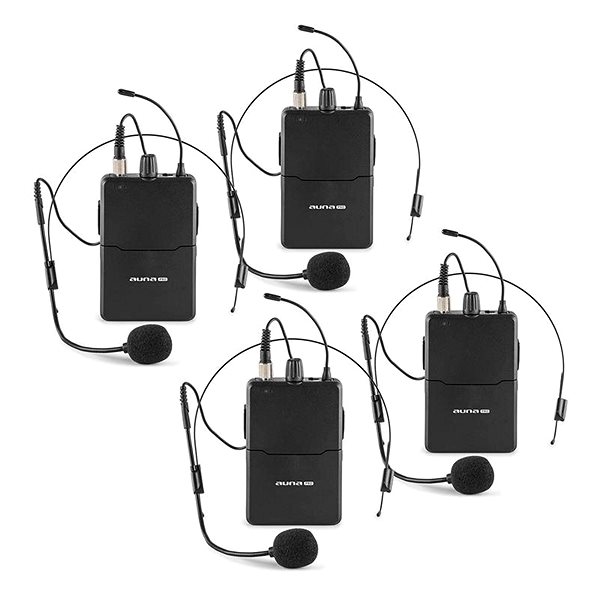 Mikrofón Auna VHF-4-HS Headset Screen