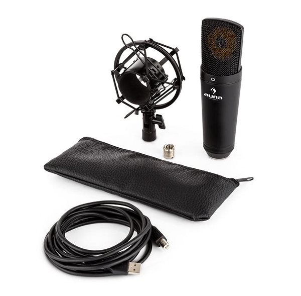 Microphone Auna MIC-920B Package content