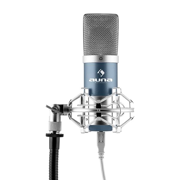 Microphone Auna MIC-900BL Screen