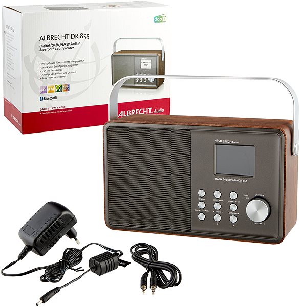 Radio Albrecht DR 855 Package content