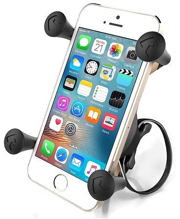 Phone Holder RAM Mounts X-Grip for Smaller Phones with Holder EZ-ON/OFF Lifestyle