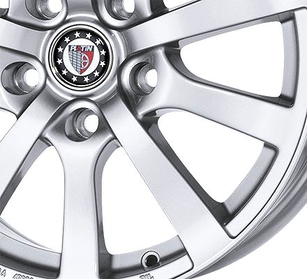 Alu kolo Platin P58 Silber 7x17, 5x112, ET46 ...
