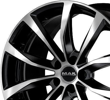 Alu kolo MAK Wolf Black 7,5x17, 5x112, ET30 ...