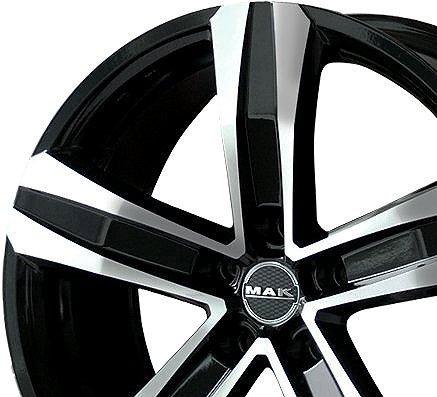 Alu kolo MAK Stone 5 Black 7x17, 5x160, ET60 ...