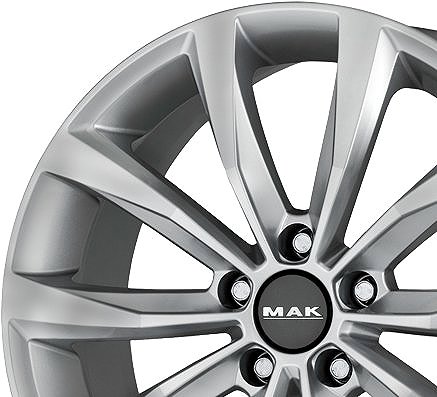 Alu disk MAK Wolf Silver 6,5 × 16, 5 × 114, ET40 ...