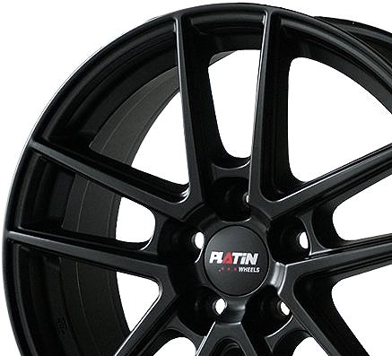 Alu disk Platin P73 FullBlack 7 × 16, 5 × 108, ET45 ...
