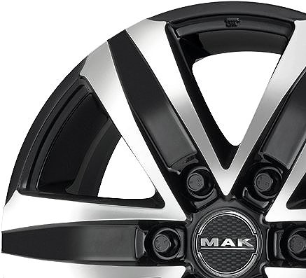 Alu kolo MAK Stone 6 Black 8x18, 6x130, ET53 ...
