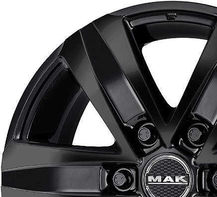 Alu kolo MAK Stone 6 FullBlack 8,5x20, 6x139, ET50 ...