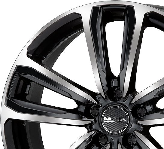 Alu kolo MAK Magma Black 7x18, 5x114, ET45 ...