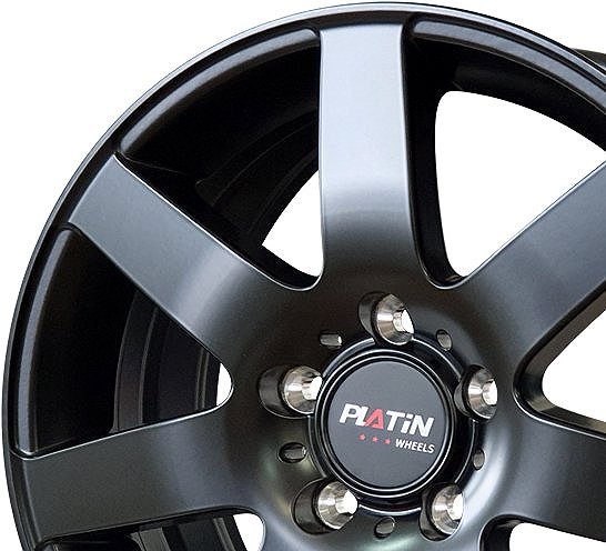 Alu disk Platin P04 FullBlack 7 × 16, 5 × 112, ET42 ...