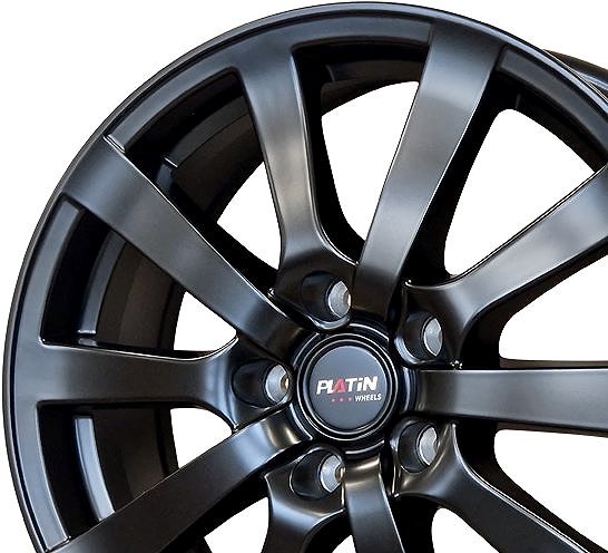 Alu kolo Platin P58 Full Black 6,5x15, 5x100, ET38 ...