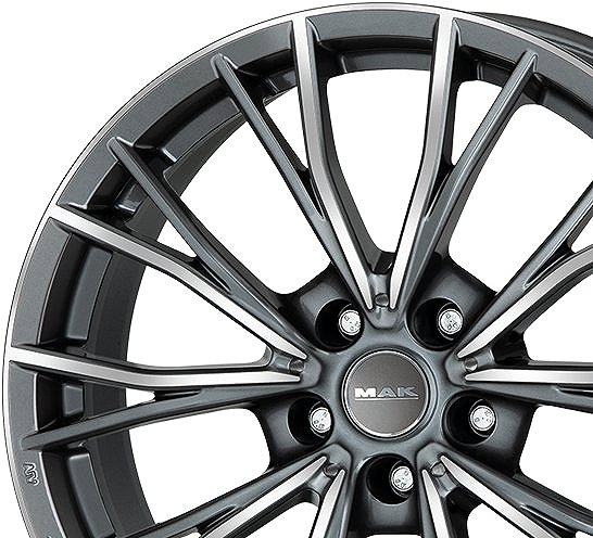 Alu kolo MAK Mark GunMetal 7,5x17, 5x120, ET34 ...