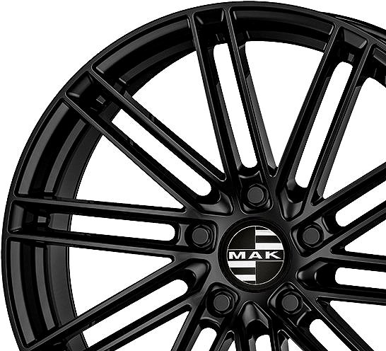 Alu kolo MAK Leipzig FullBlack 9,5x20, 5x130, ET68 ...