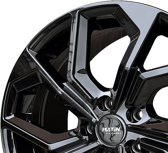 Alu disk Platin P97 FullBlack 7,5 × 18, 5 × 100, ET40 ...