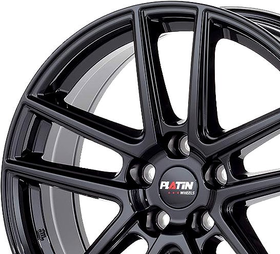 Alu kolo Platin P73 DiamondBlack 7,5x18, 5x114, ET49,5 ...
