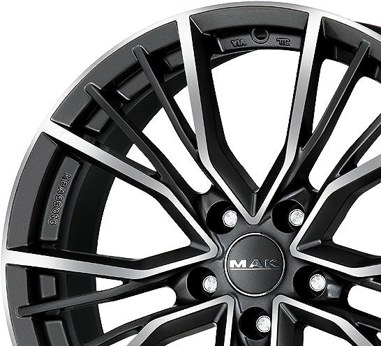 Alu kolo MAK Union Black 10x22, 5x112, ET19 ...
