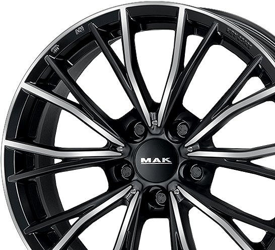 Alu kolo MAK Mark Black 7,5x17, 5x120, ET43 ...
