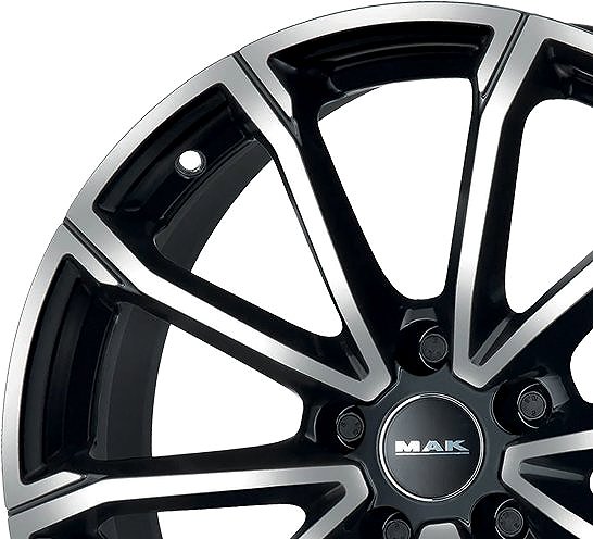 Alu kolo MAK DaVinci Black 7x17, 5x108, ET42 ...