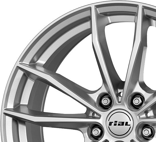 Alu disk Rial X12 Silver 7,5 × 17, 5 × 112, ET51 ...