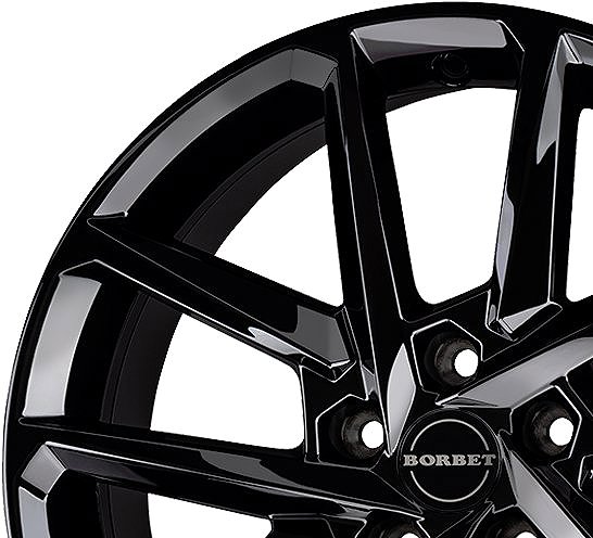Alu kolo Borbet N FullBlack 7,5x18, 5x114, ET45 ...