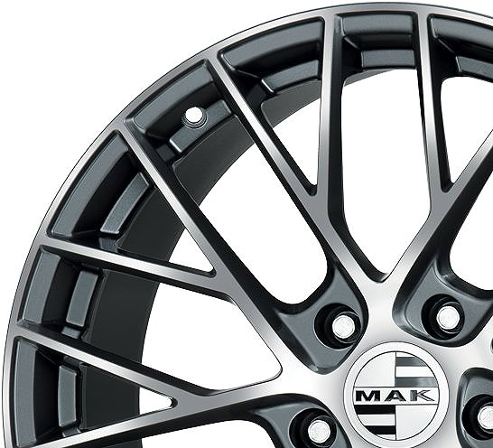 Alu kolo MAK Monaco GunMetal 11x19, 5x130, ET65 ...