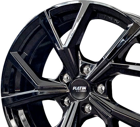 Alu kolo Platin P115 FullBlack 6,5x17, 5x114, ET45 ...