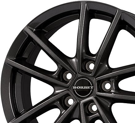 Alu kolo Borbet W Antracit 6x15 5x108 ET43 ...