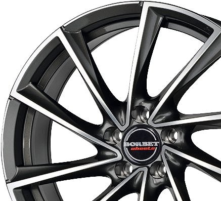 Alu disk Borbet VTX Graphite 8 × 18 5 × 108 ET45 ...