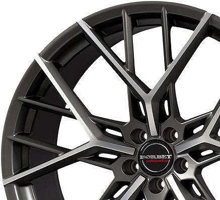 Alu kolo Borbet BY Titan 8x18 5x114 ET45 ...