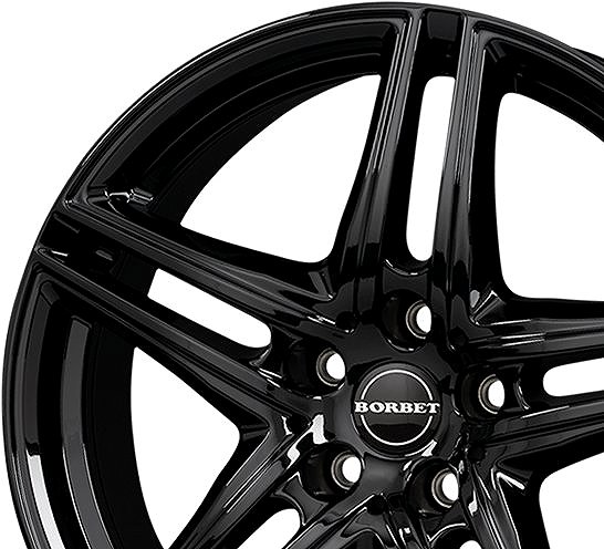 Alu kolo Borbet XR FullBlack 7,5x17 5x112 ET45 ...