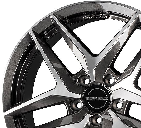 Alu kolo Borbet Z Anthracite 7,5x18 5x112 ET40 ...